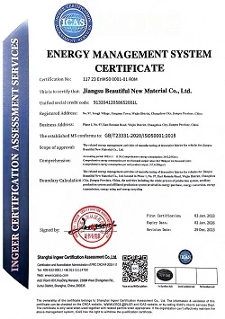 ISO50001 Certification
